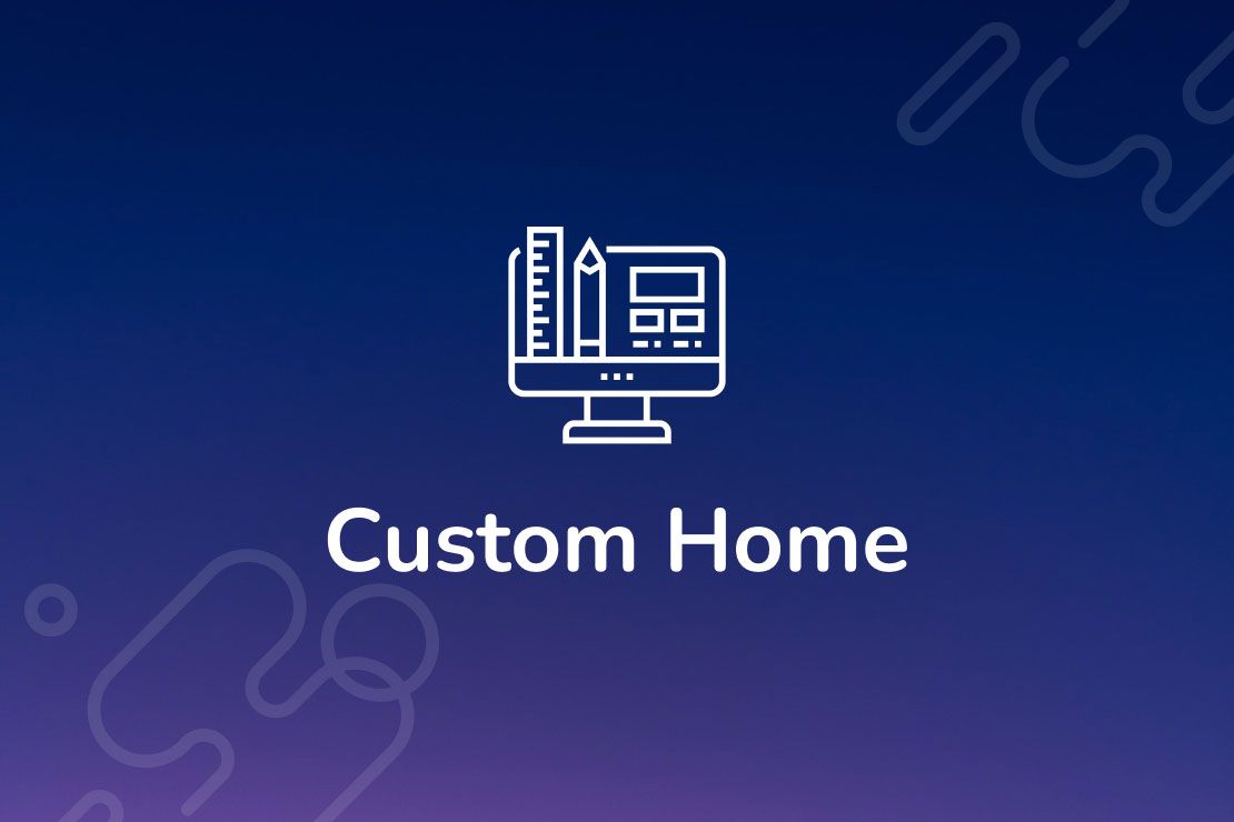 Creating a custom home page